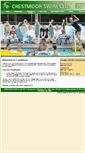 Mobile Screenshot of crestmoorswimclub.com